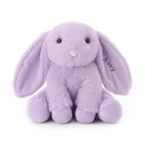 Apricot Lamb personalisierte Lila Kaninchen Hase Plüschtier Plüsch Spielzeug von Apricot Lamb