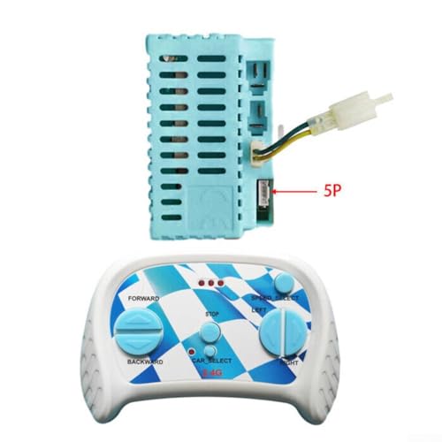 Aprilsunnyzone RC Kinder-Auto-Steuerung mit 2,4 G Fernempfänger (40 A, 5P A komplettes Set) von Aprilsunnyzone