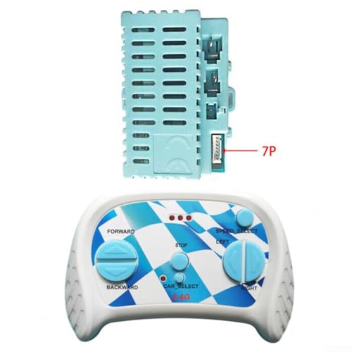 Aprilsunnyzone RC Kinder-Auto-Steuerung mit 2,4 G Fernempfänger (40 A 7P komplettes Set) von Aprilsunnyzone