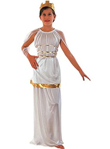 Aptafêtes – cs801012/L – Kostüm Römische Athene – Gelb – Größe 10/12 Jahre von Aptafêtes