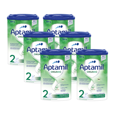 Aptamil Folgemilch 2 Organic 6x 800g nach 6. Monat von Aptamil