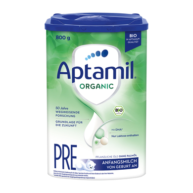 Aptamil Anfangsmilch Pre Organic 800g ab der Geburt von Aptamil
