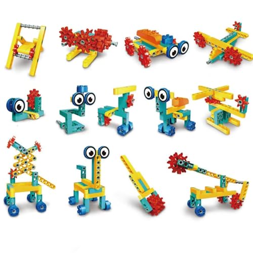 AptoFun STEM-Bauklötze, 135-teiliges Lernspielzeug für Kinder ab 3 Jahren – Kreatives Konstruktionsspielzeug für Wissenschaft, Technik, Ingenieurwesen und Mathematik Kreatives Spiel- und Lernset AptoFun STEM-Bauklötze, 135-teiliges Lernspielzeug für Kinder ab 3 Jahren – Kreatives Konstruktionsspielzeug für Wissenschaft, Technik, Ingenieurwesen und Mathematik Kreatives Spiel- und Lernset von AptoFun