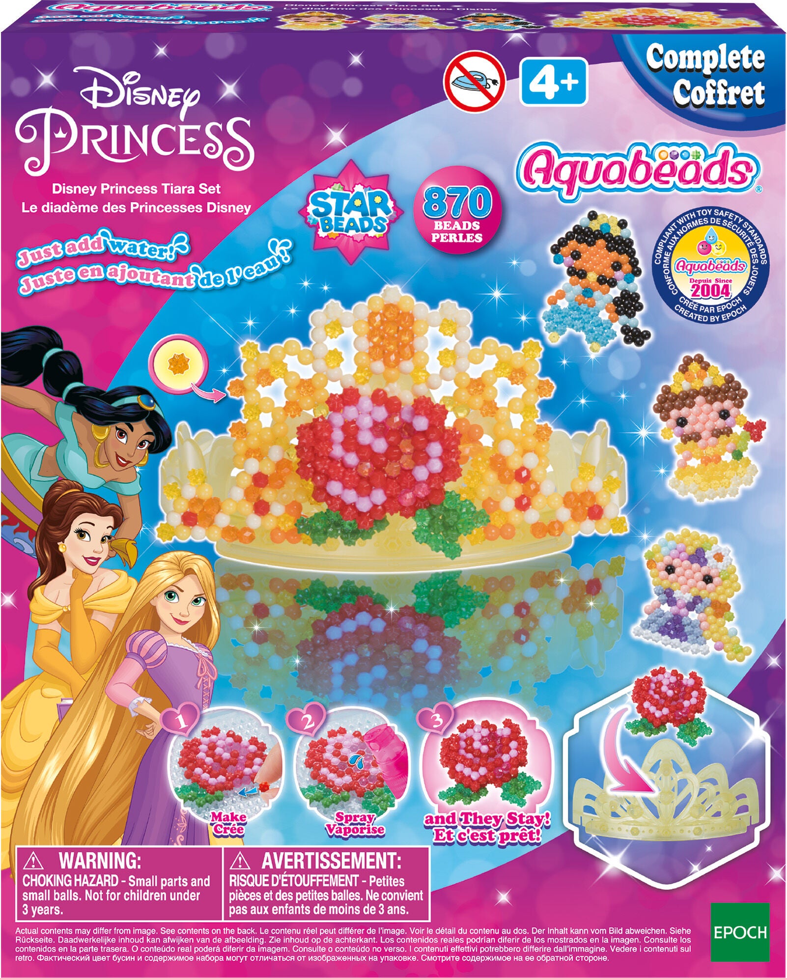 AquaBeads Disney Prinzessinnen Perlenset Diadem von AquaBeads