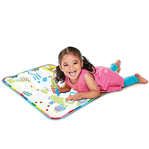 Aquadoodle My First Discovery (Roll n Go) Water Doodle Mat, Official TOMY No Mess Colouring & Drawing Game, Suitable for Toddlers and Children, Boys & Girls from 18 Months+,E73076 von AquaDoodle