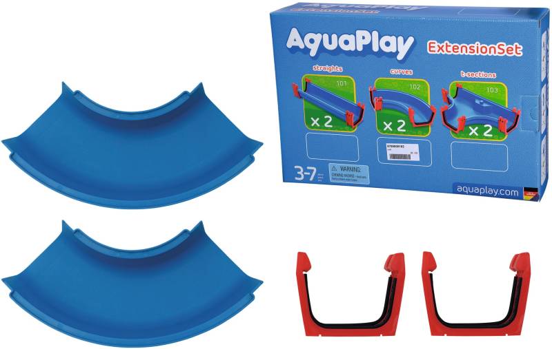 AquaPlay Kurven mit Kupplungen 2er-Pack 102 von AquaPlay