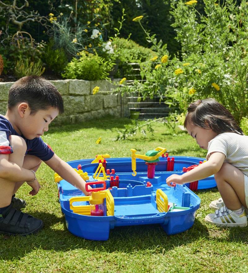 AquaPlay Wasserbahn - 105x120 cm - 49 Teile - MEGA Brücke Wasser - AquaPlay - One Size - Spielzeug AquaPlay Wasserbahn - 105x120 cm - 49 Teile - MEGA Brücke Wasser - AquaPlay - One Size - Spielzeug von AquaPlay