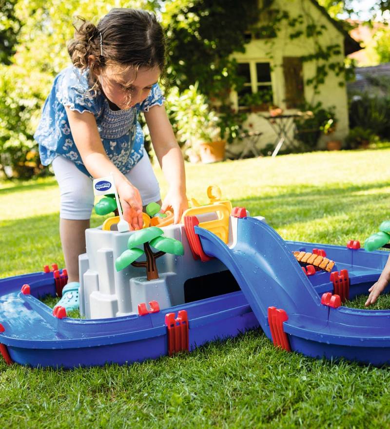 AquaPlay Wasserbahn - 70 Teile - 126x88 cm - Bjergsø - AquaPlay - One Size - Spielzeug AquaPlay Wasserbahn - 70 Teile - 126x88 cm - Bjergsø - AquaPlay - One Size - Spielzeug von AquaPlay