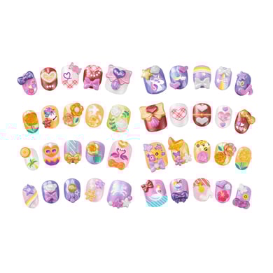 Aquabeads® Fingernägel Nachfüllset Gelb-Pink von Aquabeads