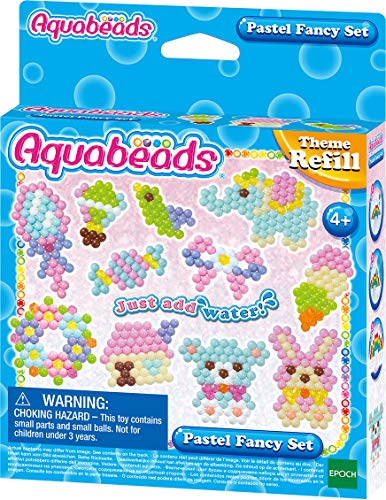 Aquabeads 31361 Pastell Fantasie Set - Bastelset Themen Nachfüllset, 13.97 x 3.05 x 18.03 cm von Aquabeads