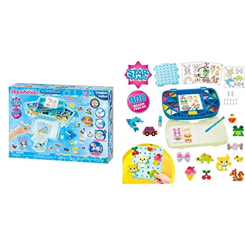 Aquabeads 31775 Designfabrik & 31912 Starter Set im Koffer, Multi Color Aquabeads 31775 Designfabrik & 31912 Starter Set im Koffer, Multi Color von Aquabeads