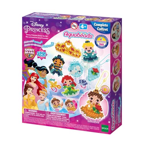 Aquabeads 31997 Disney Prinzessinnen Schmuckset - Bastelset von Aquabeads