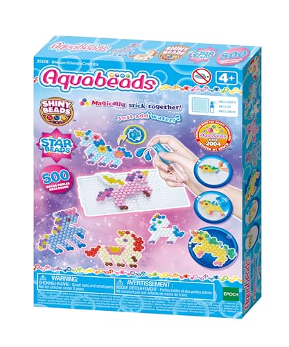 Aquabeads - 35128 enfres Unicorn Fantasy Craft Kit - Arts & Crafts Bead Activity Toy von Aquabeads