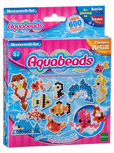 Aquabeads 79338 Merereswelt-Set, Kinder Bastelset von Aquabeads