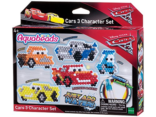 Aquabeads Epoch Traumwiesen 30218 Cars 3 Figurenset Bastelset für Kinder von Aquabeads