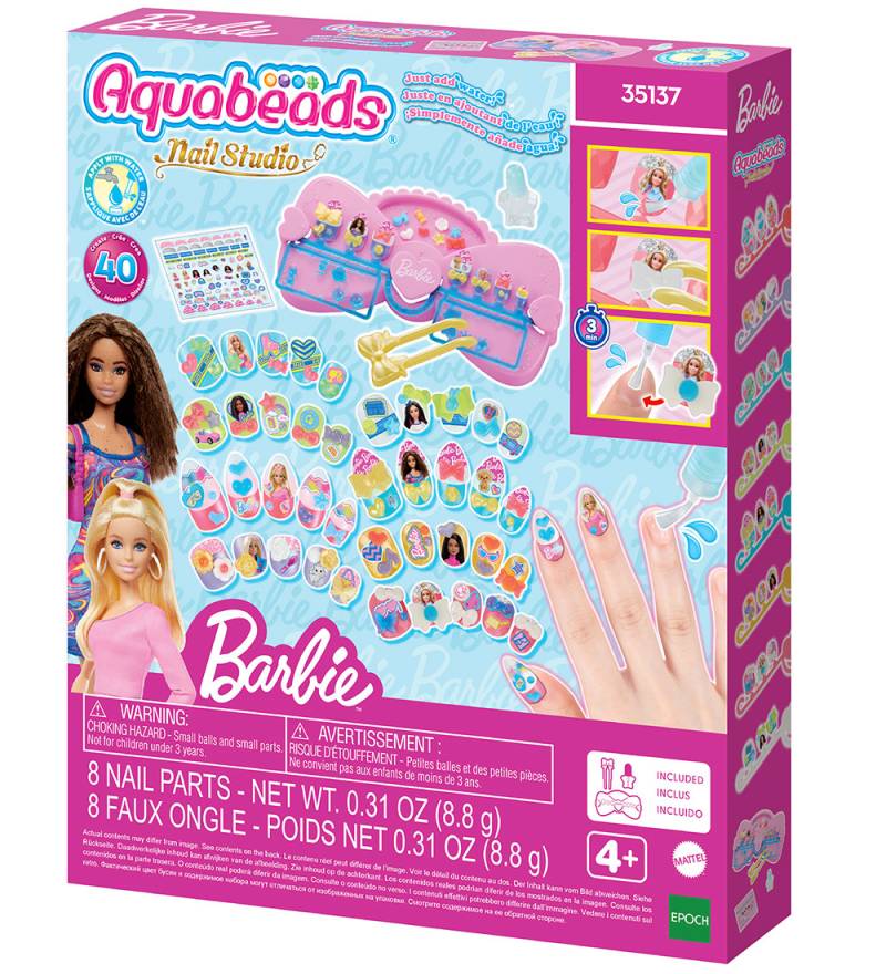Aquabeads Nagelset - Barbie - Nageldesignerin - Aquabeads - One Size - Kreatives Spielset Aquabeads Nagelset - Barbie - Nageldesignerin - Aquabeads - One Size - Kreatives Spielset von Aquabeads