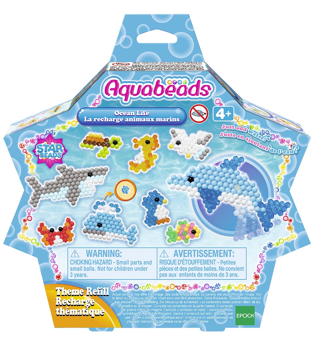 Aquabeads Perlen - 600+ st. - Ocean Life - Aquabeads - One Size - Perlen Aquabeads Perlen - 600+ st. - Ocean Life - Aquabeads - One Size - Perlen von Aquabeads