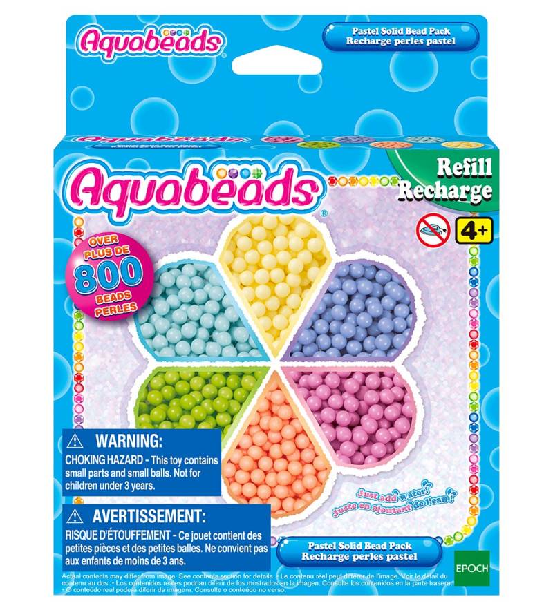Aquabeads Perlen - 800+ st. - Pastel Solid Perlenpaket - Aquabeads - One Size - Perlen Aquabeads Perlen - 800+ st. - Pastel Solid Perlenpaket - Aquabeads - One Size - Perlen von Aquabeads