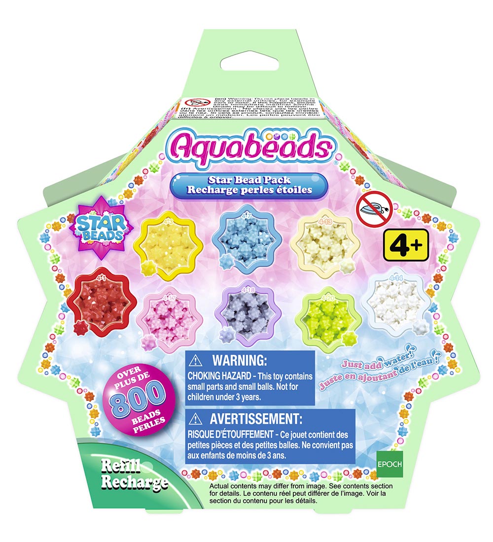 Aquabeads Perlen - 800+ st. - Star Perlenpaket - Mehrfarbig - Aquabeads - One Size - Perlen Aquabeads Perlen - 800+ st. - Star Perlenpaket - Mehrfarbig - Aquabeads - One Size - Perlen von Aquabeads
