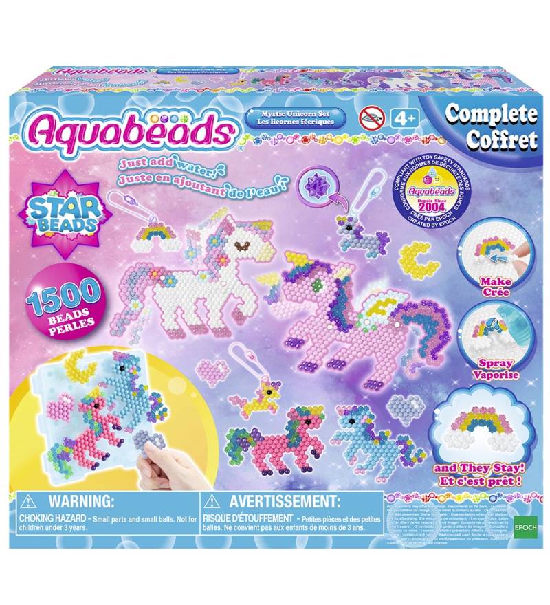 Aquabeads Perlenset - 1500+ st. - Mystic Unicorn Set - Aquabeads - One Size - Perlen Aquabeads Perlenset - 1500+ st. - Mystic Unicorn Set - Aquabeads - One Size - Perlen von Aquabeads