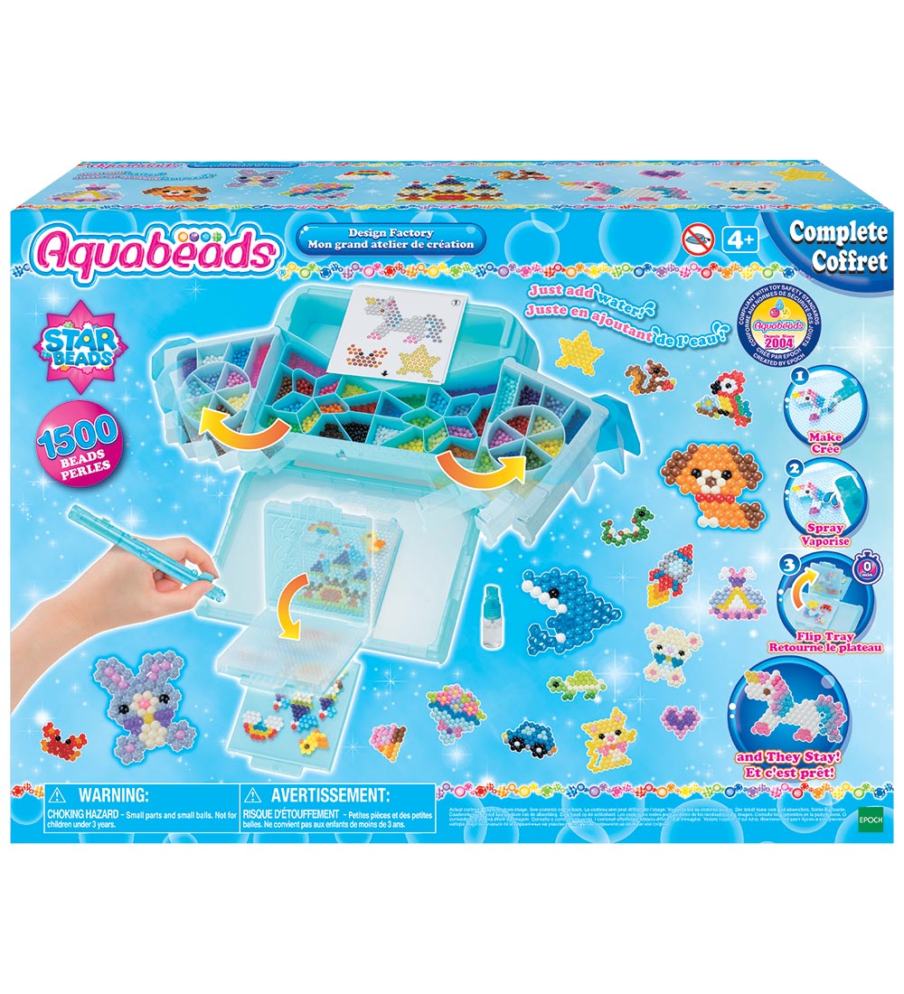 Aquabeads Perlenset - 1500 st. - Designfabrik - Aquabeads - One Size - Perlen Aquabeads Perlenset - 1500 st. - Designfabrik - Aquabeads - One Size - Perlen von Aquabeads
