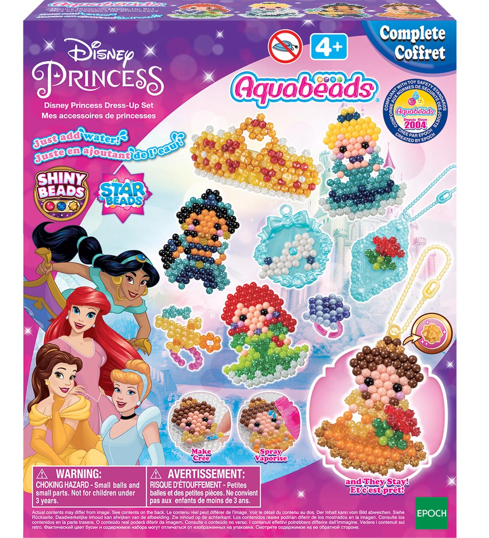 Aquabeads Perlenset - 1500 st. - Disney Prinzessinnen-Verkleidun - Aquabeads - One Size - Perlen von Aquabeads