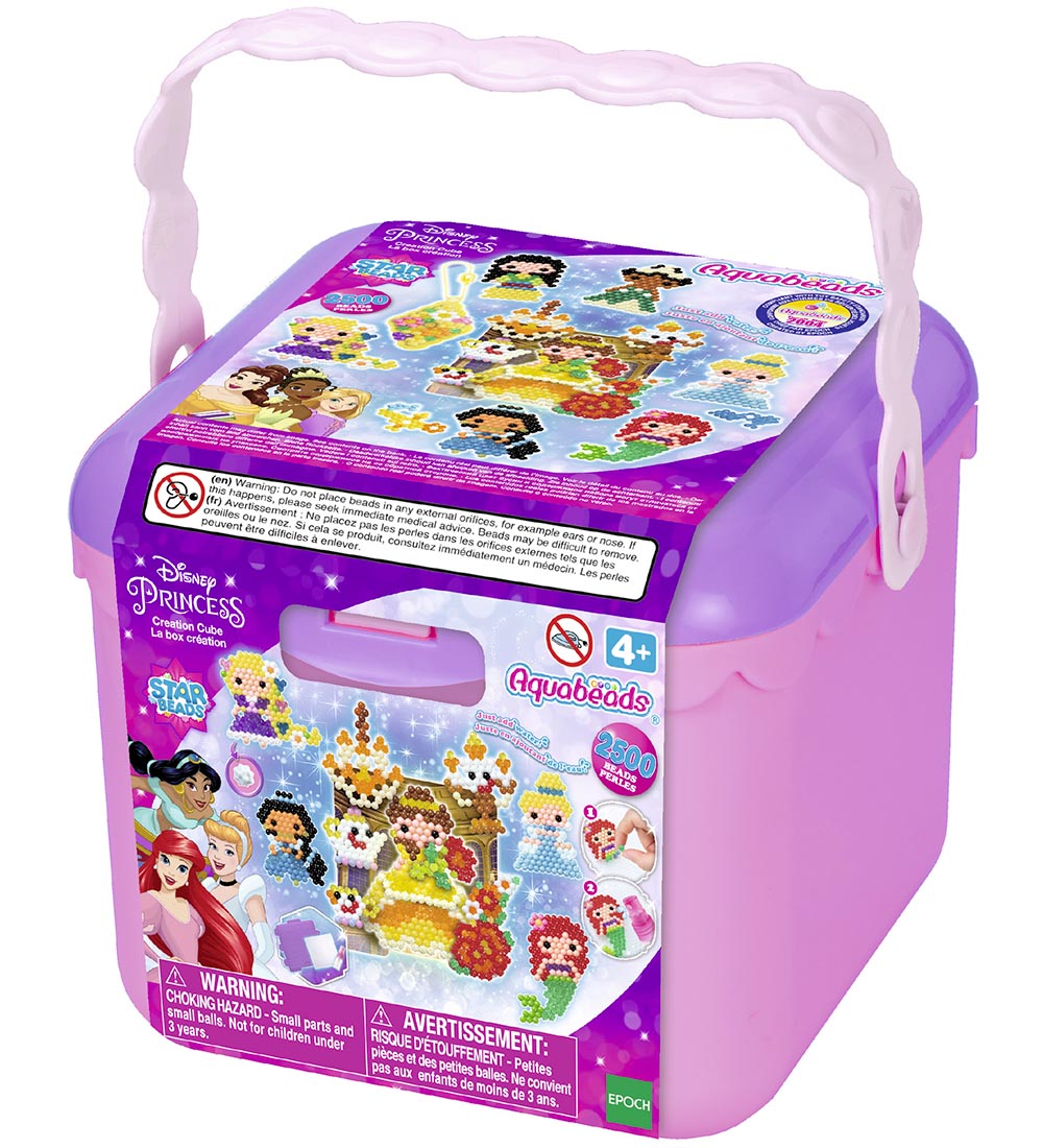 Aquabeads Perlenset - 2500+ st. - Disney Princess Schöpfungswürf - Aquabeads - One Size - Perlen von Aquabeads
