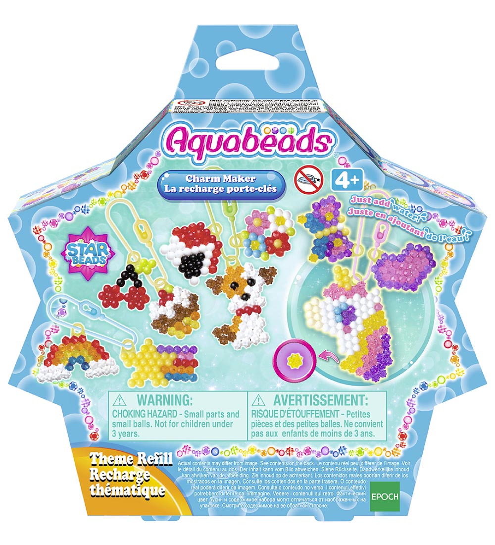 Aquabeads Perlenset - 480+ st. - Charm Maker - Aquabeads - One Size - Perlen Aquabeads Perlenset - 480+ st. - Charm Maker - Aquabeads - One Size - Perlen von Aquabeads
