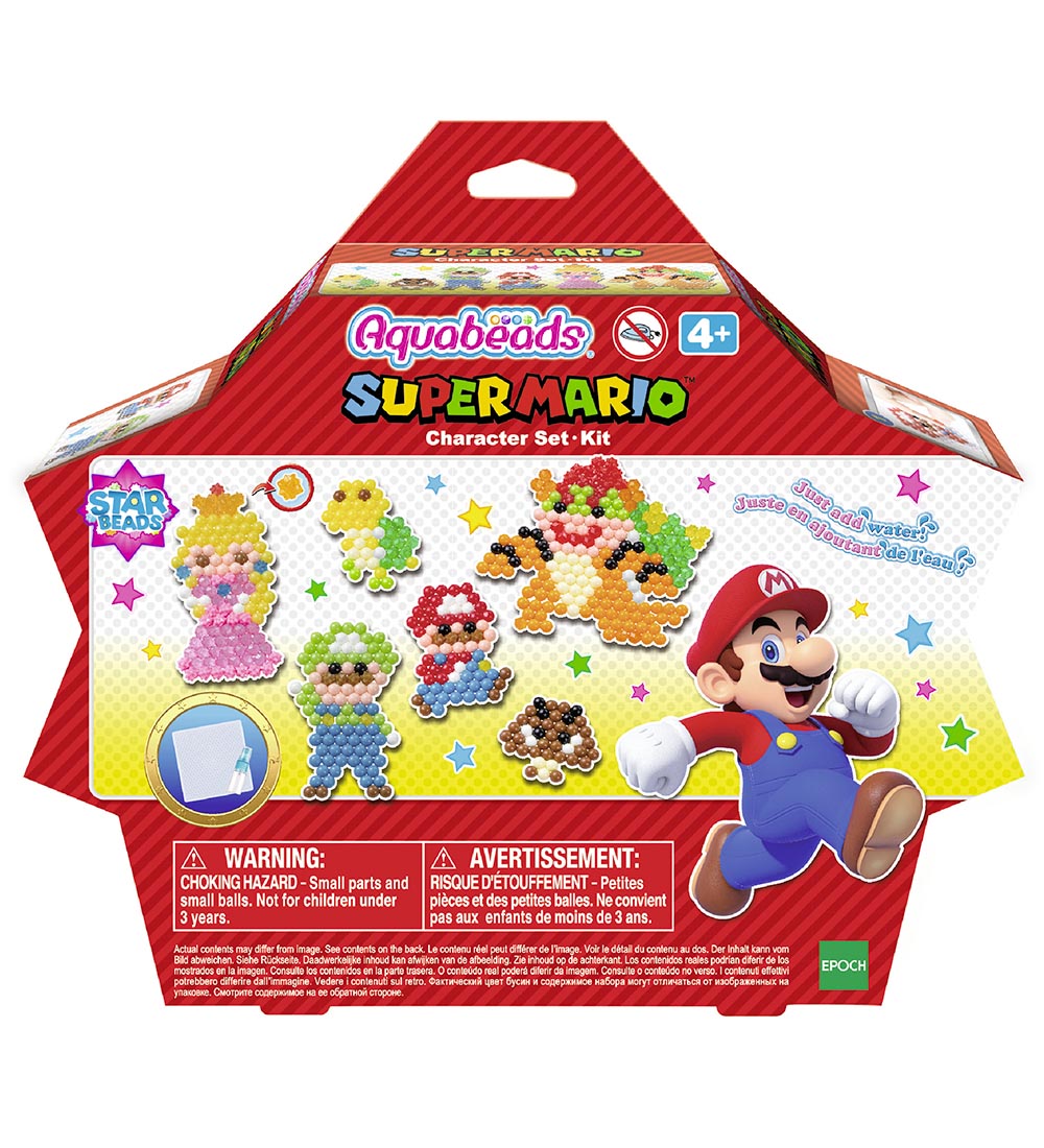 Aquabeads Perlenset - 600+ st. - Super Mario Character Set - Aquabeads - One Size - Perlen Aquabeads Perlenset - 600+ st. - Super Mario Character Set - Aquabeads - One Size - Perlen von Aquabeads