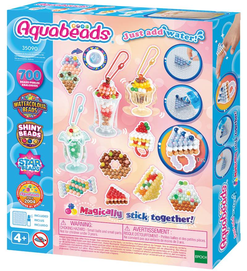 Aquabeads Perlenset - 700 st. - Eisbecher & Süßigkeiten - Aquabeads - One Size - Perlen Aquabeads Perlenset - 700 st. - Eisbecher & Süßigkeiten - Aquabeads - One Size - Perlen von Aquabeads