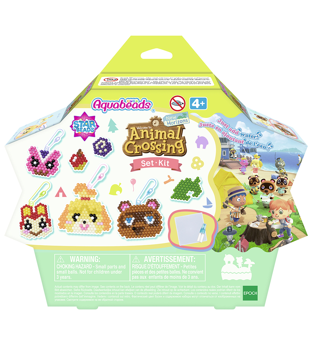 Aquabeads Perlenset - 800+ st. - Animal Crossing Set - Aquabeads - One Size - Perlen Aquabeads Perlenset - 800+ st. - Animal Crossing Set - Aquabeads - One Size - Perlen von Aquabeads