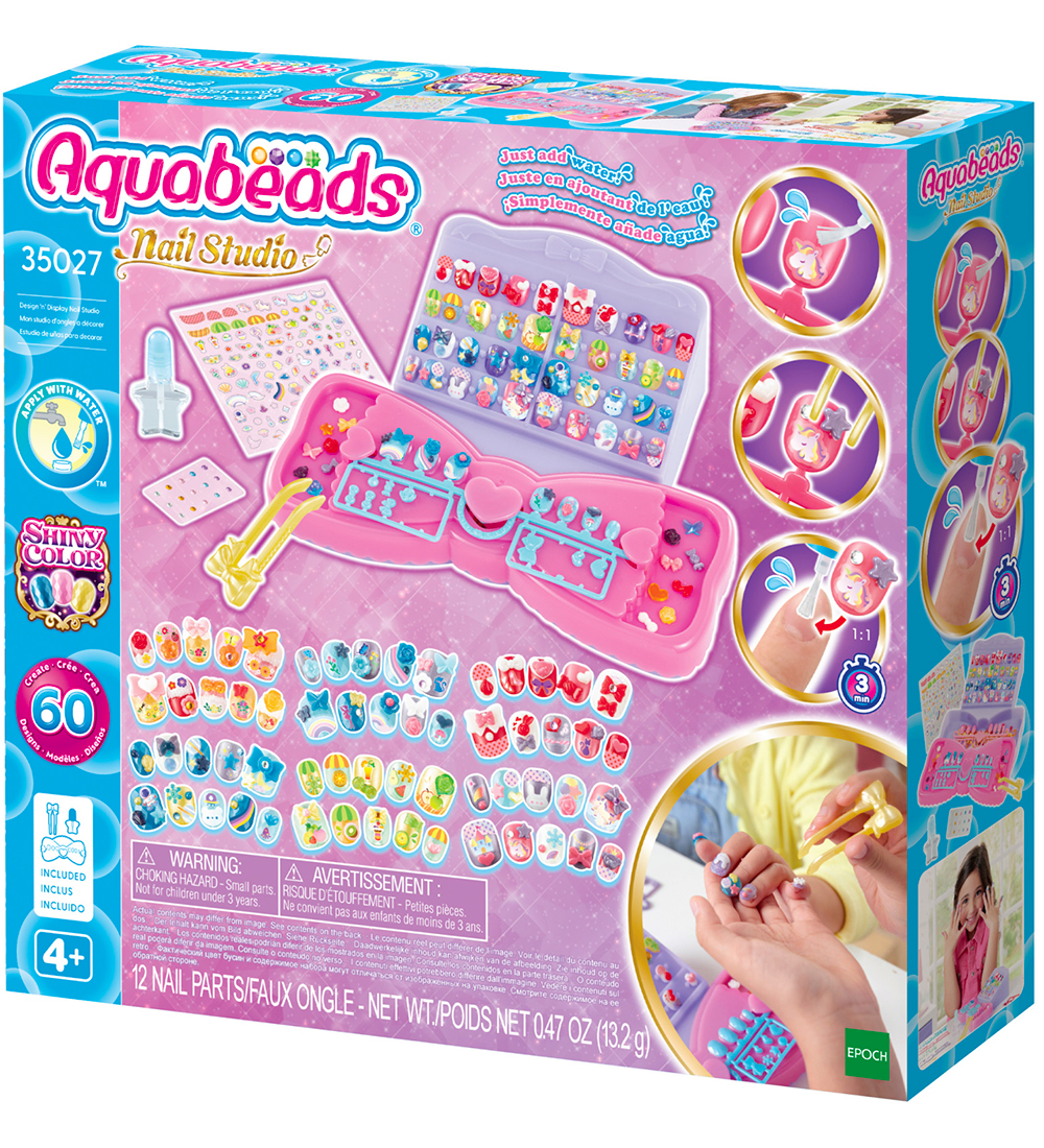 Aquabeads Perlenset - Nagelstudio - Design 'n' Display - Aquabeads - One Size - Perlen von Aquabeads