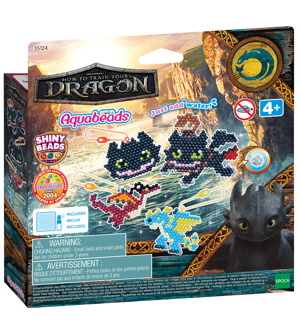 Aquabeads Perlenset - Wie man Train seinen Drachen - Aquabeads - One Size - Perlen von Aquabeads