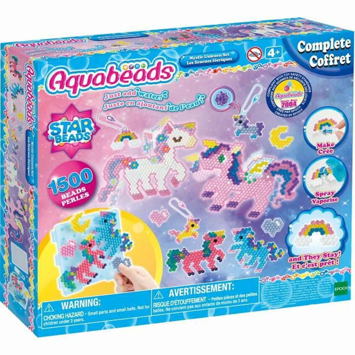 Perlen Aquabeads Fairy Unicorns 1500 Stücke von Aquabeads