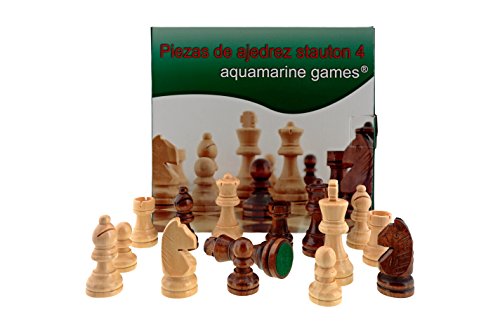 Aquamarine Games Schach Staunton 4 Chips (cp029 a) von Aquamarine Games