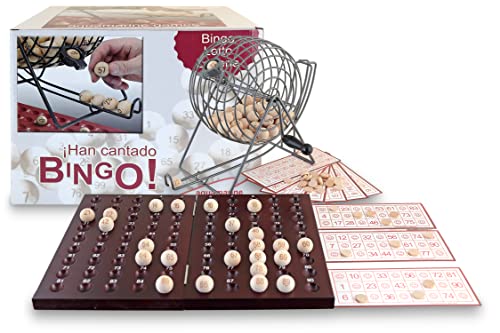 Aquamarine Games – Bingo Lotto aus Holz (cp2052) von Aquamarine Games