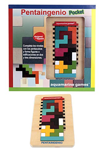 Aquamarine Games CP054 PENTAINGENIO Pocket Pentaenium Tasche, bunt, NO-Value von Aquamarine Games