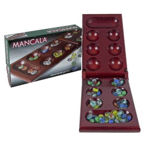 Aquamarine Games – Mancala, Geschicklichkeitsspiel (compudid fd100445) von Aquamarine Games