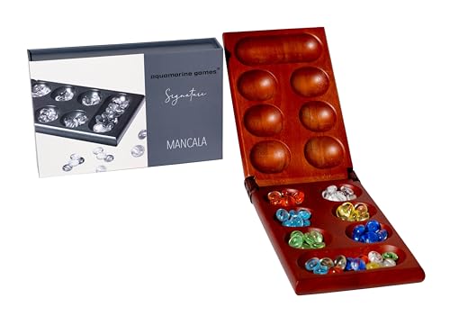 Aquamarine Games – Mancala, Geschicklichkeitsspiel (compudid fd100445) von Aquamarine Games