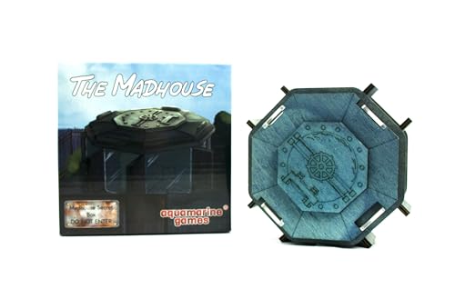 Aquamarine Games The Madhouse Geheimes Haus aus Holz mit QR-Code, Mystery-Puzzle, 9+ Jahre Aquamarine Games The Madhouse Geheimes Haus aus Holz mit QR-Code, Mystery-Puzzle, 9+ Jahre von Aquamarine Games