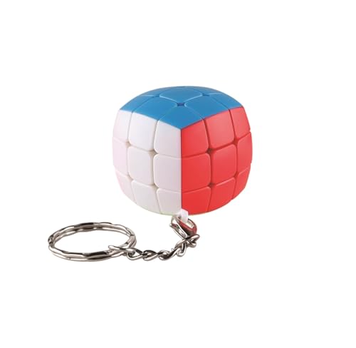Aquamarine games Keychain 3 x 3, Blau, Grün, Gelb, Rot, 3,5 x 3,5 cm (CP125) von Aquamarine Games