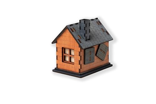 The House Holzpuzzle-Set, geheime Box mit QR-Code, für 1-6 Spieler, ab 6 Jahren The House Holzpuzzle-Set, geheime Box mit QR-Code, für 1-6 Spieler, ab 6 Jahren von Aquamarine Games