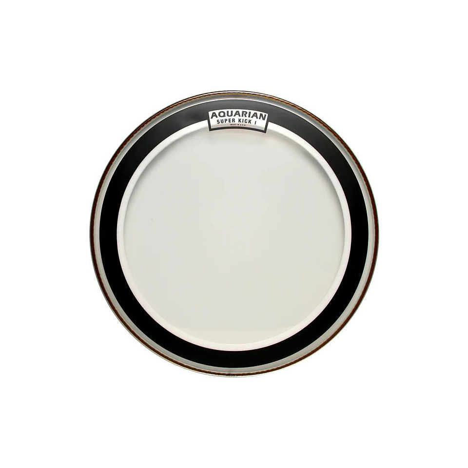 Aquarian Super Kick 1 SKI20 20" Clear Bass Drum Head Bass-Drum-Fell Aquarian Super Kick 1 SKI20 20" Clear Bass Drum Head Bass-Drum-Fell von Aquarian