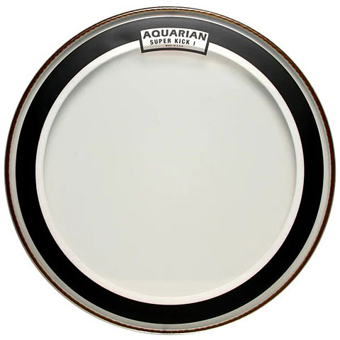 Aquarian Super Kick 1 SKI24 24" Clear Bass Drum Head Bass-Drum-Fell Aquarian Super Kick 1 SKI24 24" Clear Bass Drum Head Bass-Drum-Fell von Aquarian