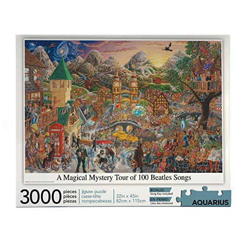 The Beatles Puzzle Magical Mystery Tour (3000 Teile) von AQUARIUS