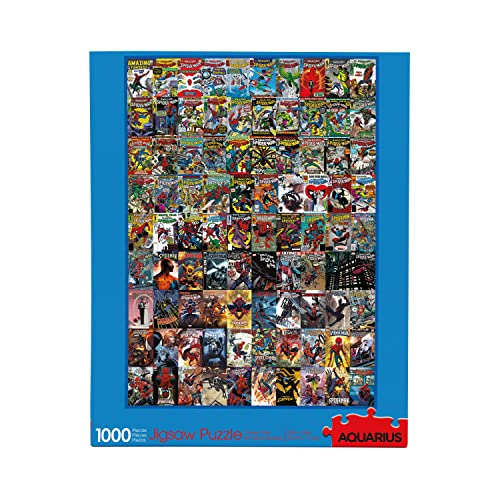 AQUARIUS Marvel Spider-Man Puzzle (1000 Piece Jigsaw Puzzle) - Glare Free - Precision Fit - Virtually No Puzzle Dust - Officially Licensed Marvel Merchandise & Collectibles - 20 x 28 Inches von AQUARIUS