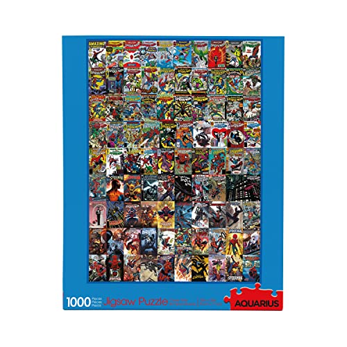 Aquarius Marvel Spider-Man Puzzle (1000 Piece Jigsaw Puzzle) - Glare Free - Precision Fit - Virtually No Puzzle Dust - Officially Licensed Marvel Merchandise & Collectibles - 20 x 28 Inches von AQUARIUS