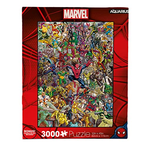 AQUARIUS Marvel Spider-Man Villains Puzzle (3000 Piece Jigsaw Puzzle) - Officially Licensed Marvel Comics Merchandise & Collectibles - Glare Free - Precision Fit - 32x45 Inches von AQUARIUS