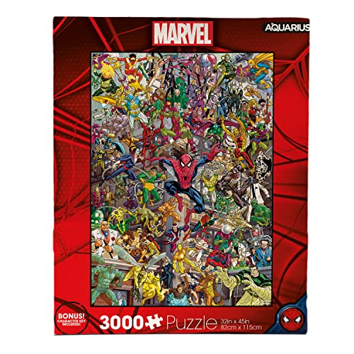 Aquarius Marvel Spider-Man Villains Puzzle (3000 Piece Jigsaw Puzzle) - Officially Licensed Marvel Comics Merchandise & Collectibles - Glare Free - Precision Fit - 32x45 Inches von AQUARIUS