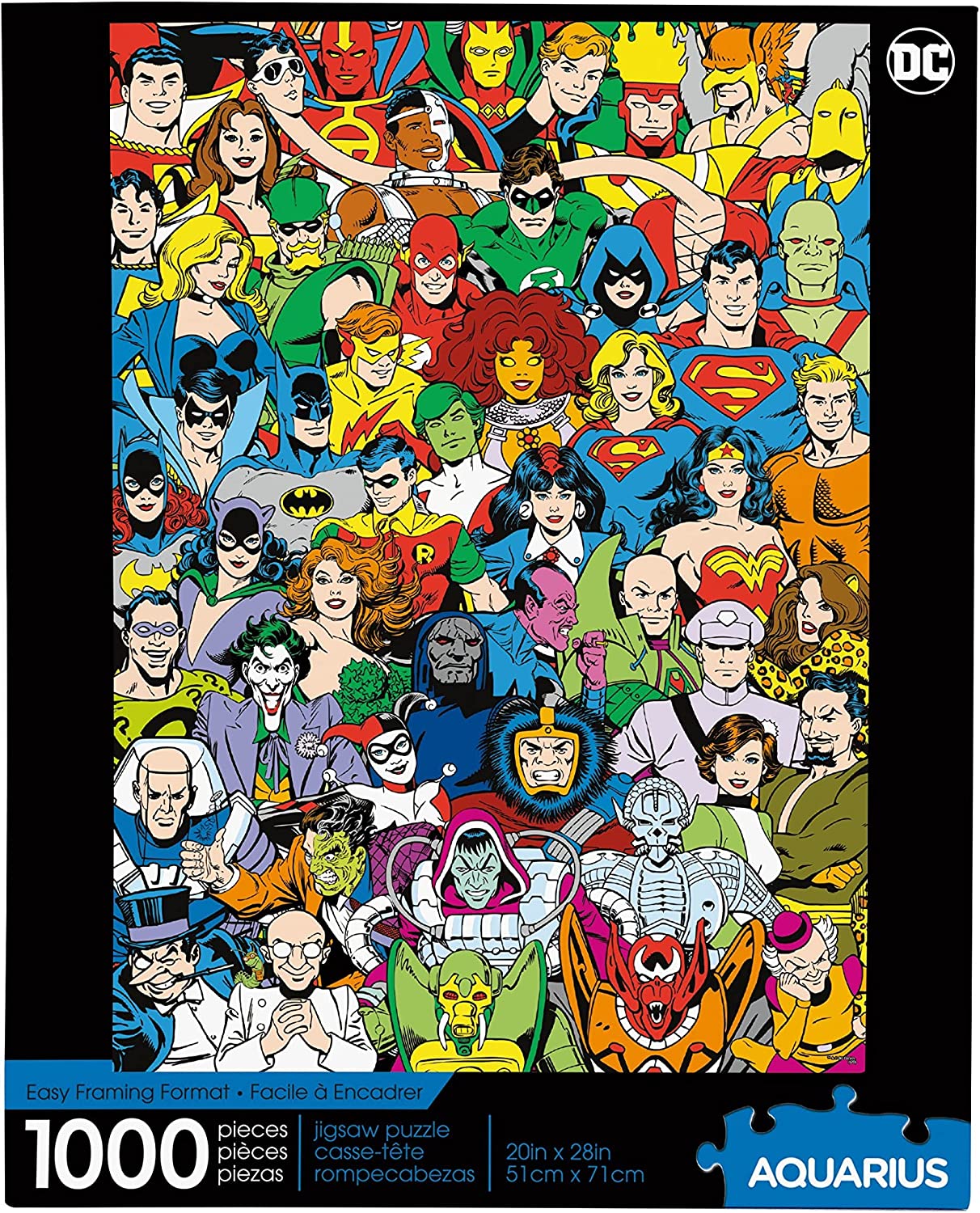 Aquarius DC Comics 1000 Teile Puzzle Aquarius-Puzzle-65378 von Aquarius